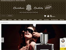 Tablet Screenshot of parfuemerie-brueckner.com